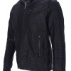 5EVEN STAR Ανδρικό Δερμάτινο Jacket με Εσωτερική Επένδυση 5EVEN STAR Ανδρικό Δερμάτινο Jacket με Εσωτερική Επένδυση
