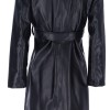 Pakta Women's Leather Look Trench Coat Pakta Women's Leather Look Trench Coat
