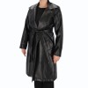 Pakta Women's Leather Look Trench Coat Pakta Women's Leather Look Trench Coat