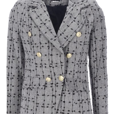Pakta Women's Tweed Button Down Jacket