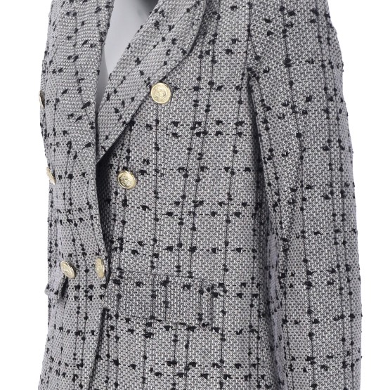 Pakta Women's Tweed Button Down Jacket Pakta Women's Tweed Button Down Jacket