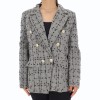 Pakta Women's Tweed Button Down Jacket Pakta Women's Tweed Button Down Jacket