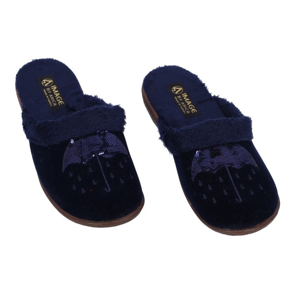 Image Castor Women's Slippers with Fur