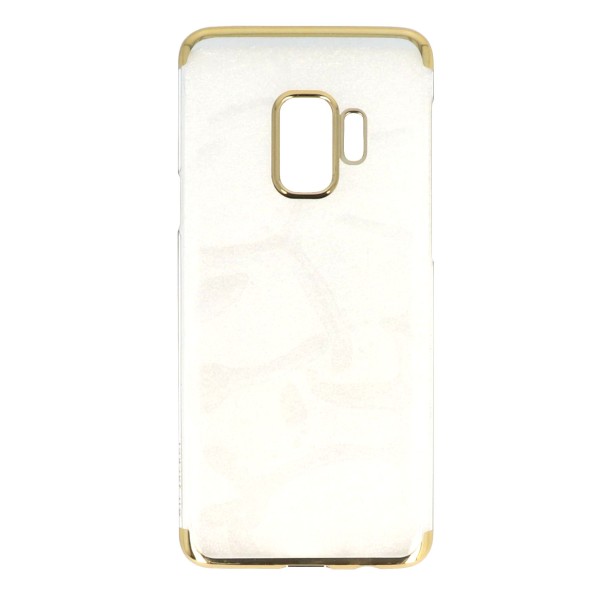 Air Jacket Back Cover Θήκη Με Διάφανη Όψη Και Χρυσό Χρώμα Στις Άκρες (Samsung Galaxy S9)