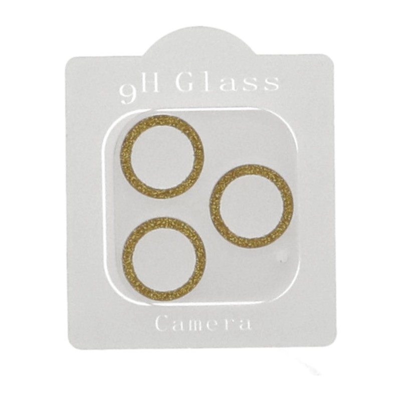 Oba Style Camera Tempered Glass Full Με Glitter (Iphone 12 Pro Max)