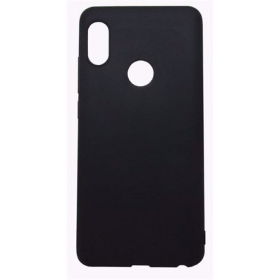 Siipro Back Cover Θήκη Σιλικόνης Ματ Μαύρο (Xiaomi Mi 8)