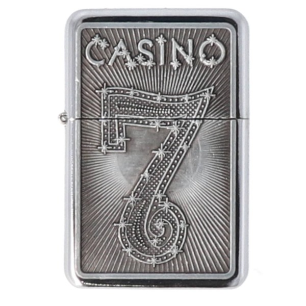 Αναπτήρας Star Μεταλλικός Με Σχέδιο Casino