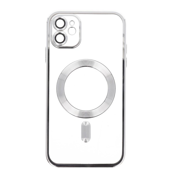 Back Cover Θήκη Σιλικόνης Με Τζαμάκι Κάμερας Και Magsafe (Iphone 11)