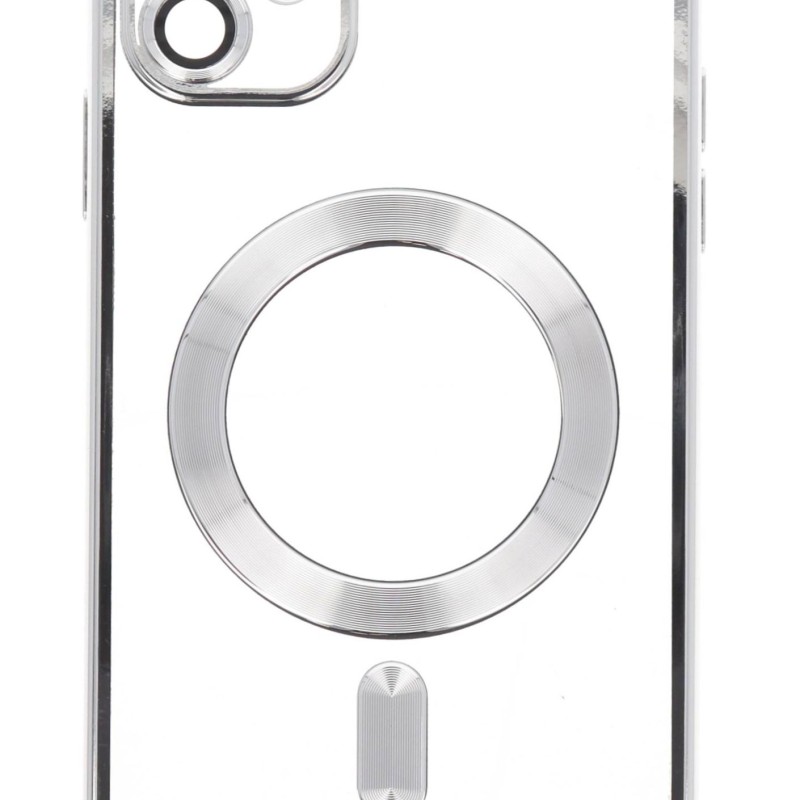 Back Cover Θήκη Σιλικόνης Με Τζαμάκι Κάμερας Και Magsafe (Iphone 11)