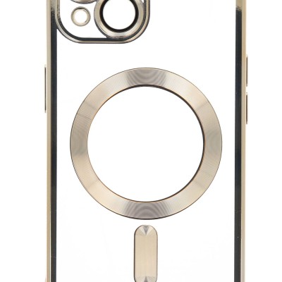 Back Cover Θήκη Σιλικόνης Με Τζαμάκι Κάμερας Και Magsafe (Iphone 15)