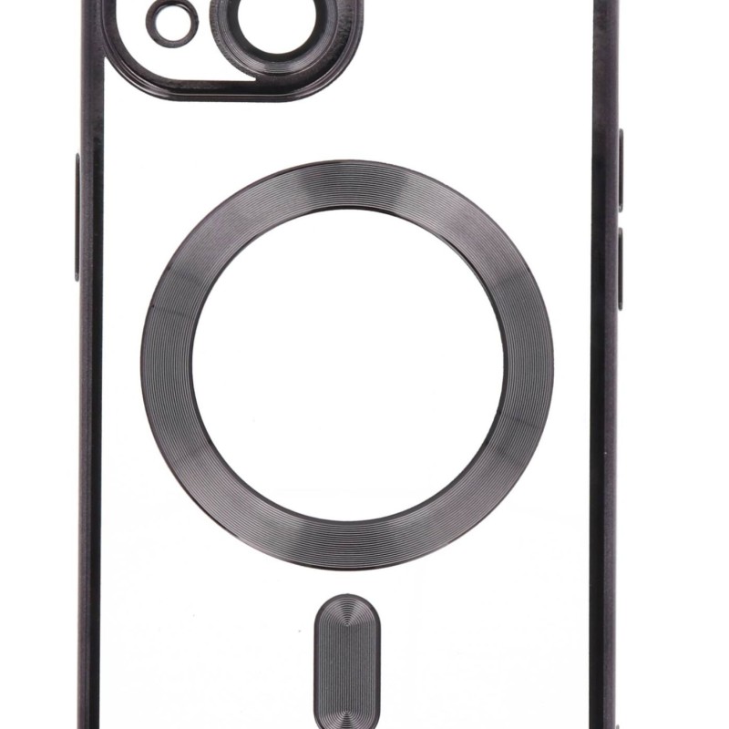 Back Cover Θήκη Σιλικόνης Με Τζαμάκι Κάμερας Και Magsafe (Iphone 15)