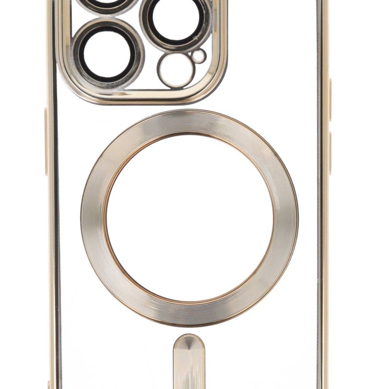 Back Cover Θήκη Σιλικόνης Με Τζαμάκι Κάμερας Και Magsafe (Iphone 15 Pro)