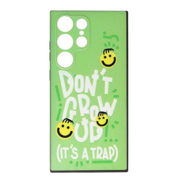 Cookover Back Cover Θήκη Με Σχέδιο Emoji (Samsung Galaxy S23 Ultra)