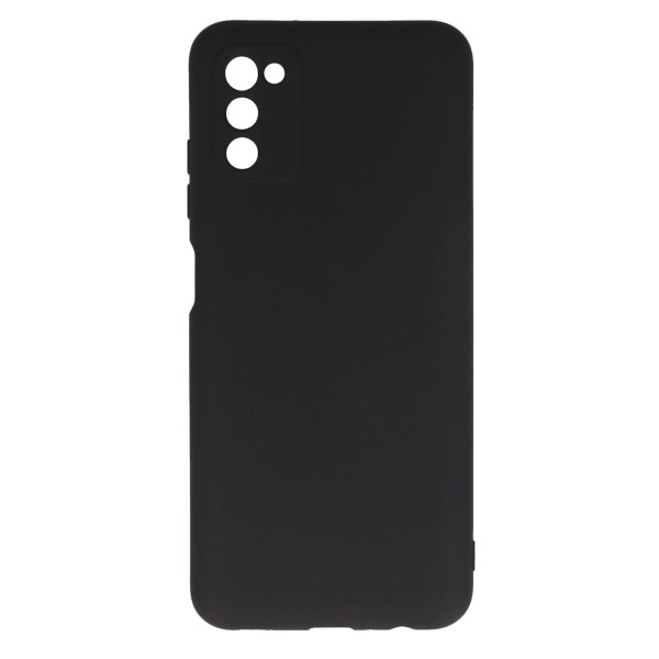 Siipro Back Cover Θήκη Σιλικόνης Ματ Μαύρο (Samsung Galaxy A03s)