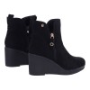 PLATO OM-2218 WOMEN'S SUEDE PLATFORM ZIP UP BOOTS PLATO OM-2218 WOMEN'S SUEDE PLATFORM ZIP UP BOOTS