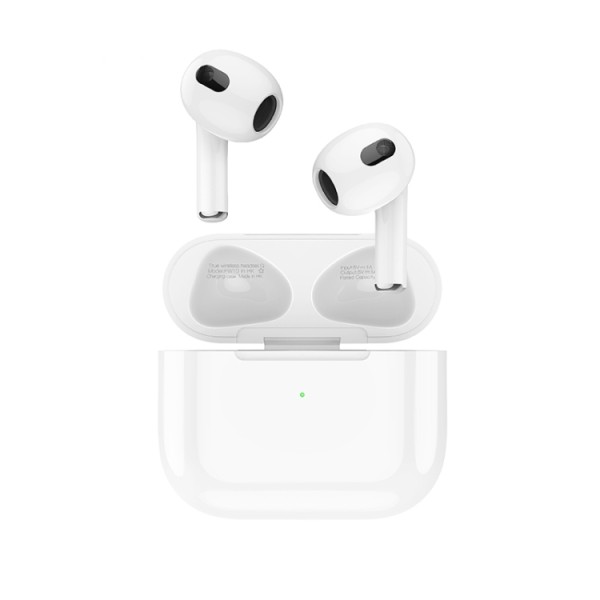 Hoco EW10 Earbud Bluetooth Handsfree Ακουστικά Με Θήκη Φόρτισης Άσπρα