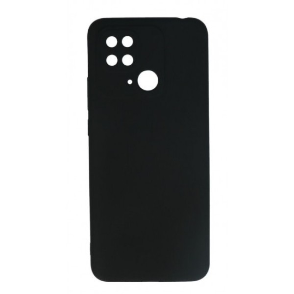 Coolyer Back Cover Θήκη Σιλικόνης Ματ Μαύρο (Xiaomi Redmi 10C & Xiaomi Poco C40)