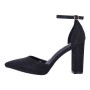 Sweet Shoes Γυναικείες Γόβες με Χοντρό Τακούνι και Γκλίτερ