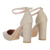Sweet Shoes Γυναικείες Γόβες με Χοντρό Τακούνι και Γκλίτερ Sweet Shoes Γυναικείες Γόβες με Χοντρό Τακούνι και Γκλίτερ