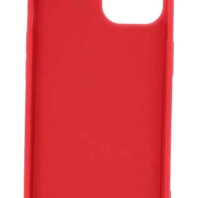 Oba Style Back Cover Θήκη Σιλικόνης Δερματίνης Magsafe Κόκκινο (Iphone 15)