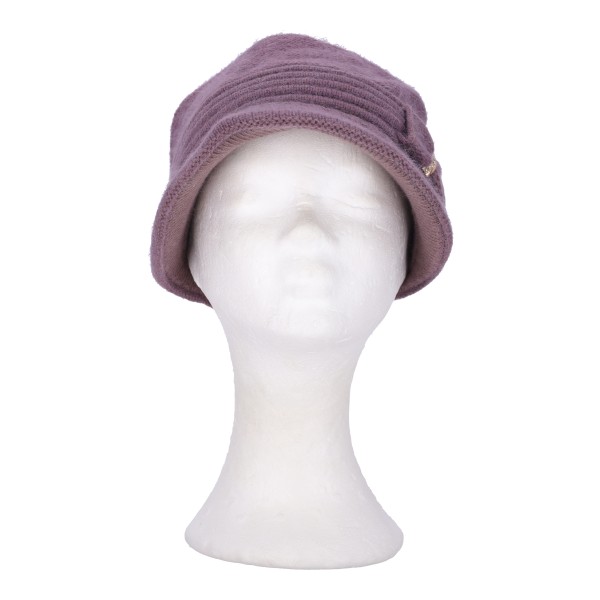 Q&Y Γυναικείο Τραγιάσκα Πλεκτό με Γείσο