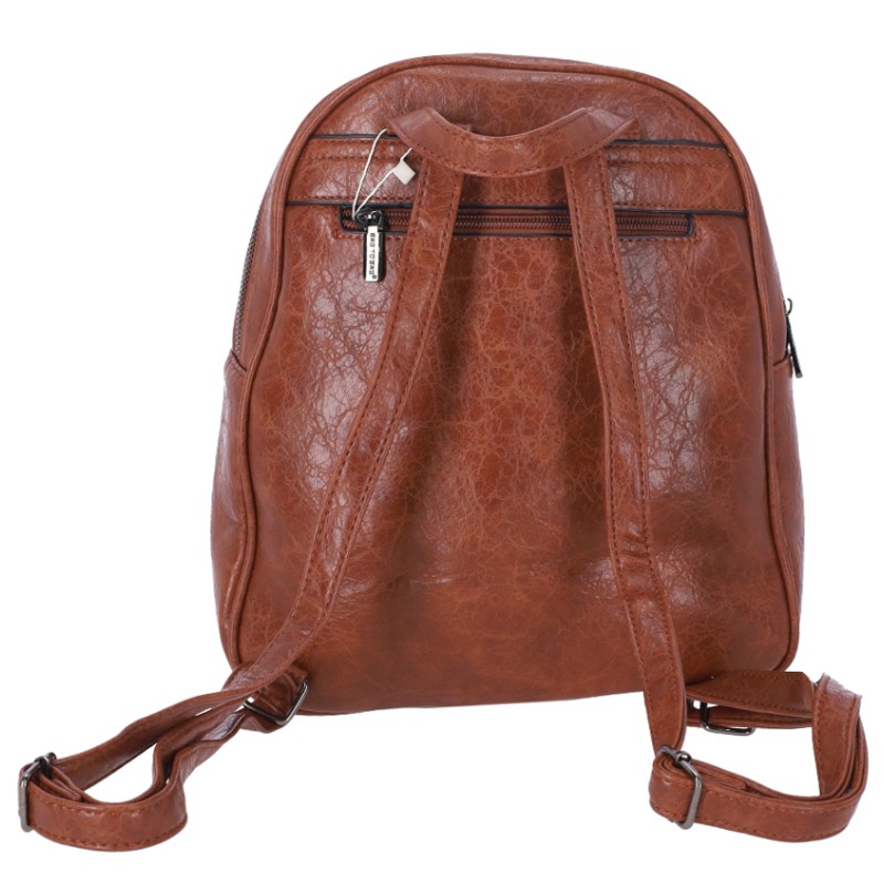 Bag To Bag Γυναικεία Τσάντα Πλάτης απο Δερματίνη