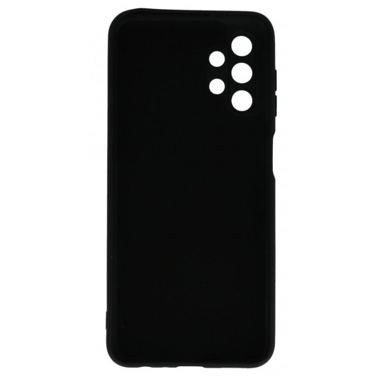 Back Cover Silicone Case Μαύρο (Samsung Galaxy A32 4G)