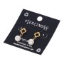 Piercing4u er-0553 Σκουλαρίκι Αυτιού από Χειρ. Ατσάλι Σχέδια Κρικάκια Χρυσό