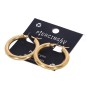 PIERCING4U Σκουλαρίκι Αυτιού Κρίκος από Χειρ. Ατσάλι Χρυσό (4mm πάχος)