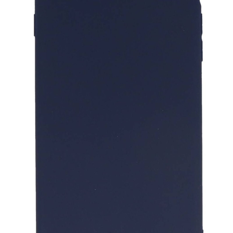 Back Cover Θήκη Σιλικόνης Ματ Σκούρο Μπλε (Iphone 7 Plus & Iphone 8 Plus)