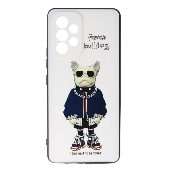 Cookover Back Cover Θήκη Με Σχέδιο French Bulldog (Samsung Galaxy A53 5G) Είδη Τεχνολογίας
