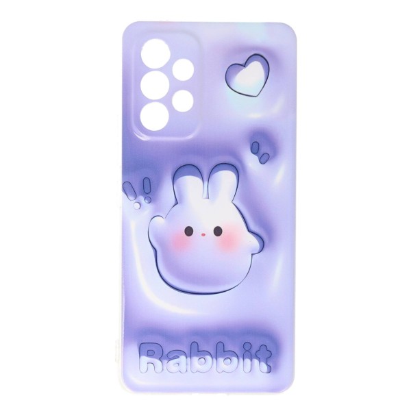 Fashion Case Back Cover Θήκη Σιλικόνης Με Σχέδιο Rabbit (Samsung Galaxy A53 5G) Είδη Τεχνολογίας