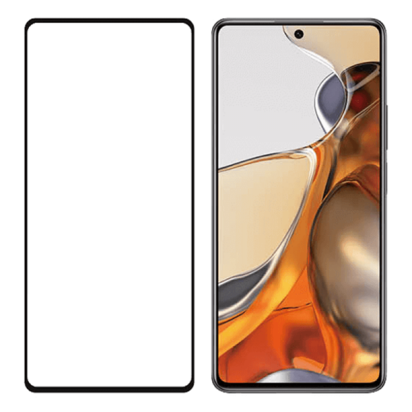 Oba Style Fullscreen Tempered Glass Μαύρο (Xiaomi Mi 11T/ Xiaomi Mi 11T Pro)