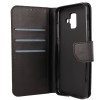 Siipro Θήκη Book Wallet Πορτοφόλι Μαύρο (Samsung Galaxy A6 2018)