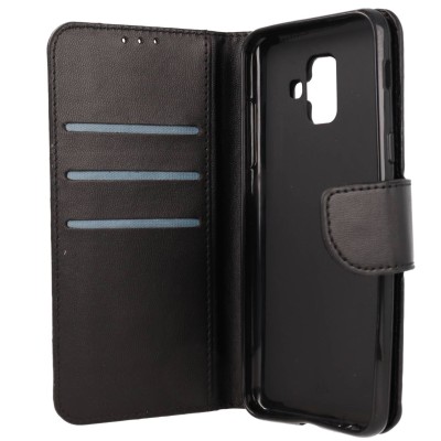 Siipro Θήκη Book Wallet Πορτοφόλι Μαύρο (Samsung Galaxy A6 2018)