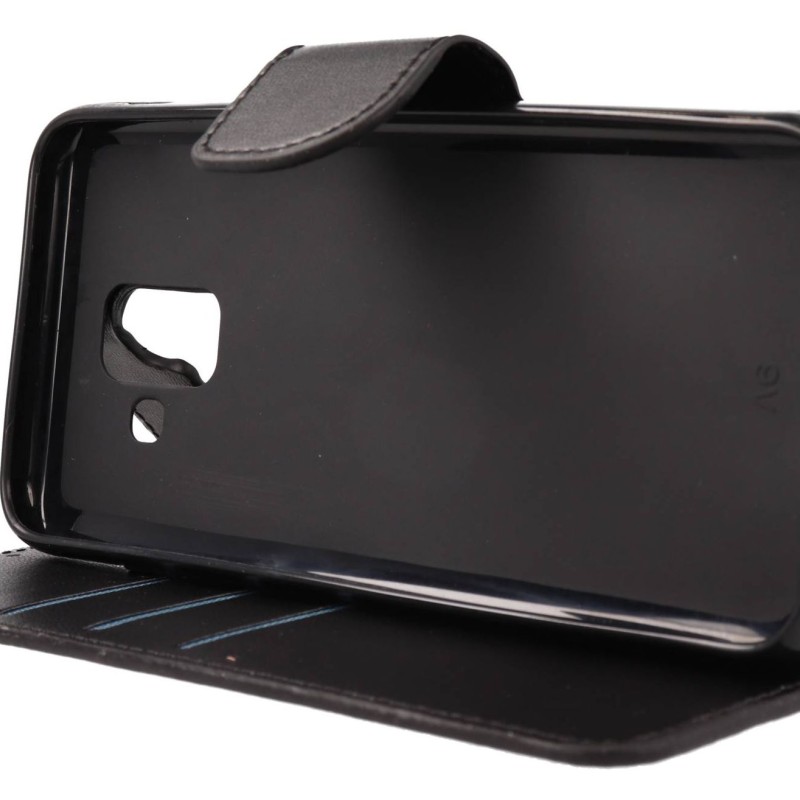 Siipro Θήκη Book Wallet Πορτοφόλι Μαύρο (Samsung Galaxy A6 2018)