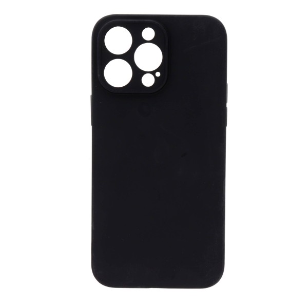 Cookover Θήκη Back Cover Σιλικόνης Ματ Μαύρο (Iphone 14 Pro Max)