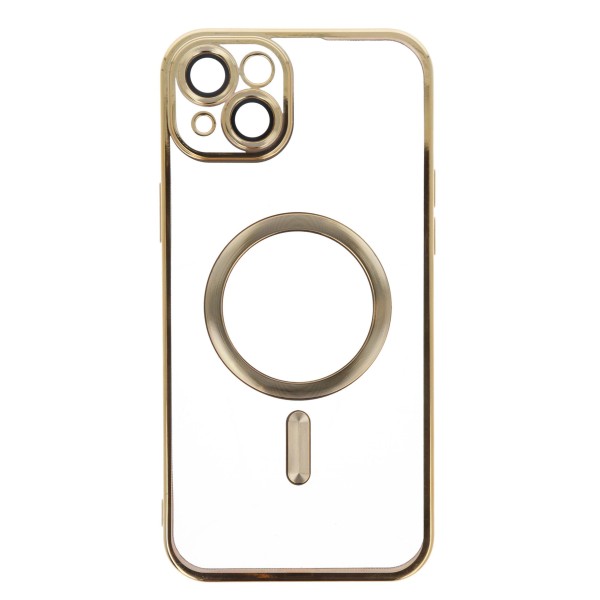 Back Cover Θήκη Σιλικόνης Με Τζαμάκι Κάμερας Και Magsafe (Iphone 15 Plus)