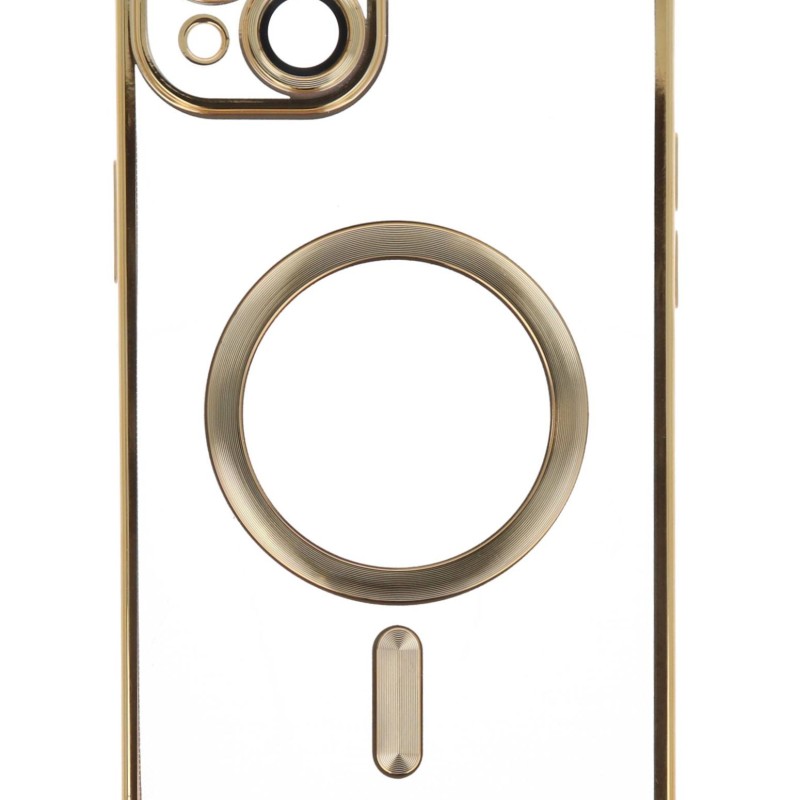 Back Cover Θήκη Σιλικόνης Με Τζαμάκι Κάμερας Και Magsafe (Iphone 15 Plus)