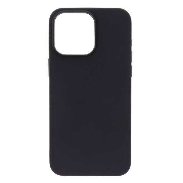 Meiyue Back Cover Θήκη Σιλικόνης Ματ Μαύρο (Iphone 15 Pro Max)