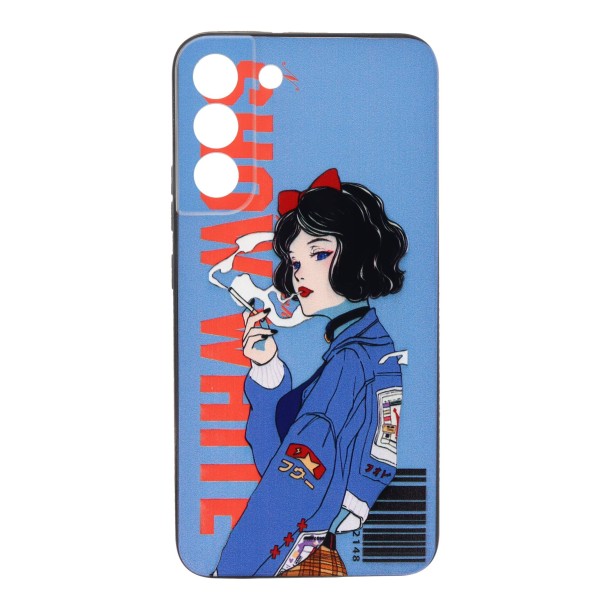 Cookover Back Cover Θήκη Με Σχέδιο Show White (Samsung Galaxy S22 Plus)