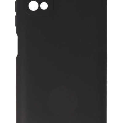 Siipro Back Cover Θήκη Ματ Σιλικόνης Μαύρο (Samsung Galaxy A03s)