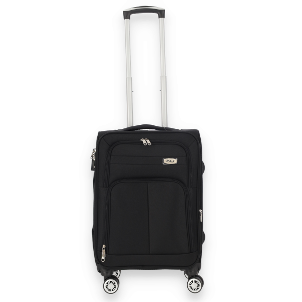 R&J Υφασμάτινη Βαλίτσα Καμπίνας με 4 Ρόδες