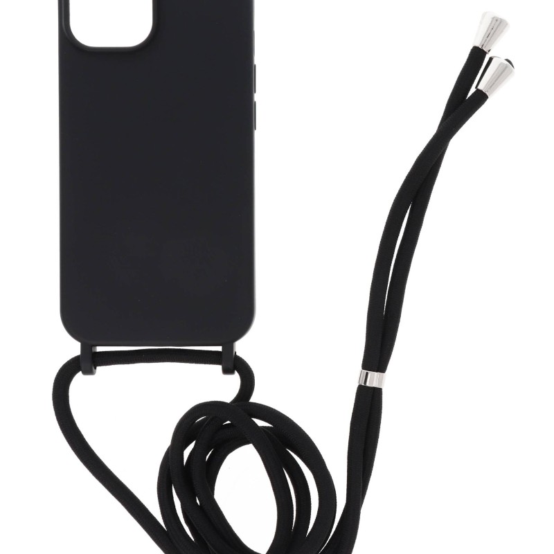 Back Cover Θήκη Σιλικόνης Με Ρυθμιζόμενο Κορδόνι (Iphone 15)
