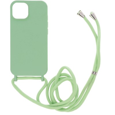 Back Cover Θήκη Σιλικόνης Με Ρυθμιζόμενο Κορδόνι (Iphone 15)
