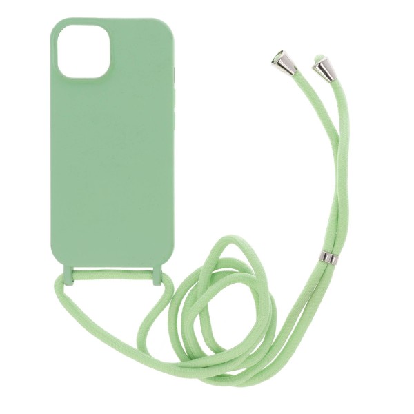 Back Cover Θήκη Σιλικόνης Με Ρυθμιζόμενο Κορδόνι (Iphone 15)