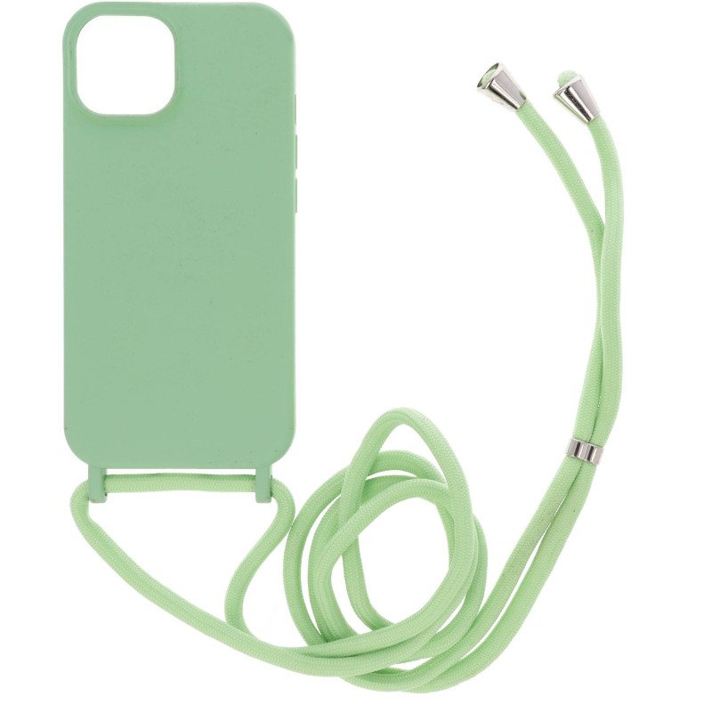 Back Cover Θήκη Σιλικόνης Με Ρυθμιζόμενο Κορδόνι (Iphone 15)