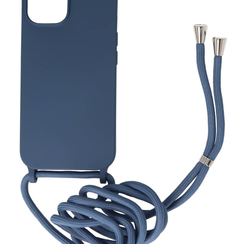 Back Cover Θήκη Σιλικόνης Με Ρυθμιζόμενο Κορδόνι (Iphone 15)