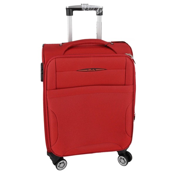 Leeky Χειραποσκευή Καμπίνας Υφασμάτινη Mε Ύψος 54cm