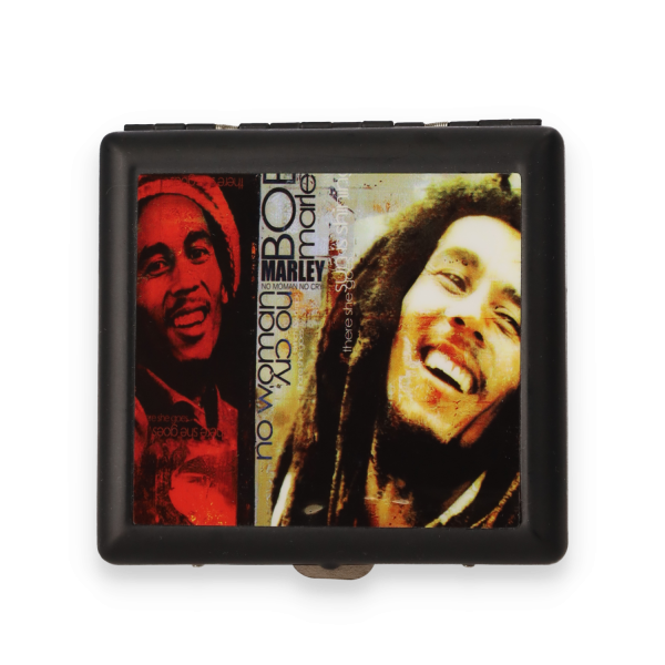 TFAR ΤΑΜΠΑΚΙΕΡΑ ΜΕΤΑΛΛΙΚΗ ΜΕ ΣΧΕΔΙΟ BOB MARLEY